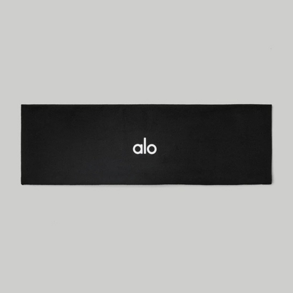 ALO Yoga Performance Conquer Headband limited Black $34